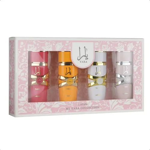 Set Colección De Perfumes Árabes My Yara Collection Lattafa Pack X4