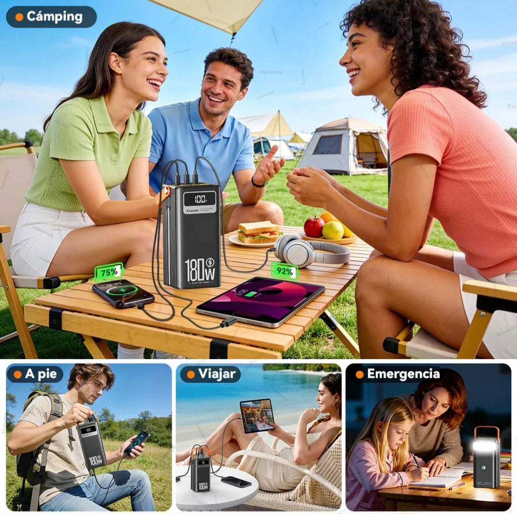Power Bank 80000mah Batería Portátil