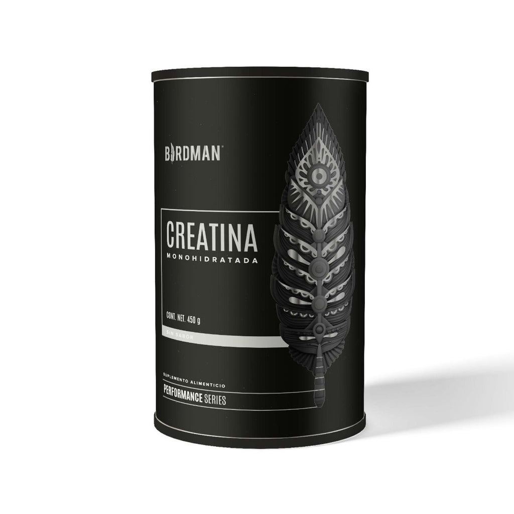 Birdman Creatina Monohidratada En Polvo de Alta Pureza | 90 servicios | 450g | Sabor Natural
