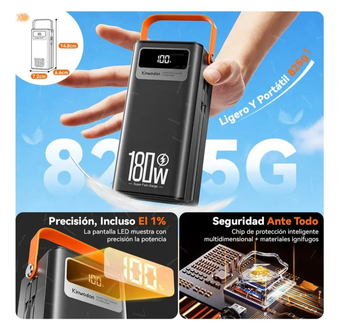 Power Bank 80000mah Batería Portátil