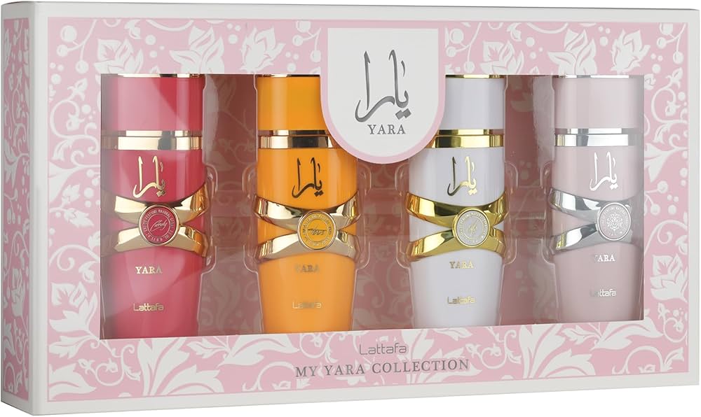 Set Colección De Perfumes Árabes My Yara Collection Lattafa Pack X4